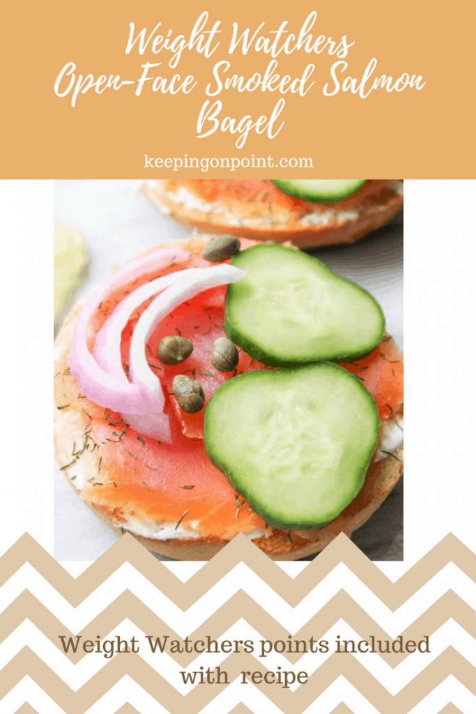OpenFace Smoked Salmon Bagel Weight Watchers Freestyle