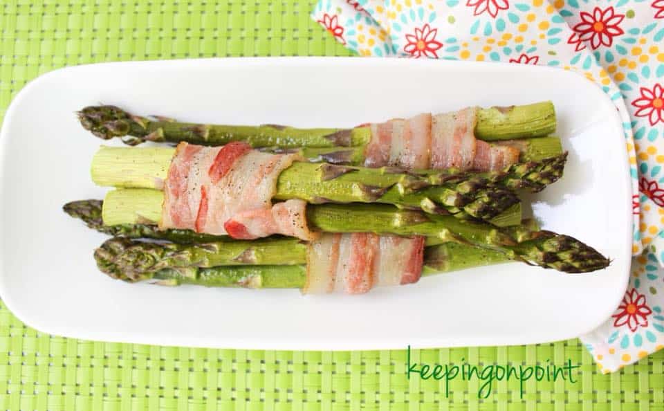 Weight Watchers Bacon Wrapped Asparagus
