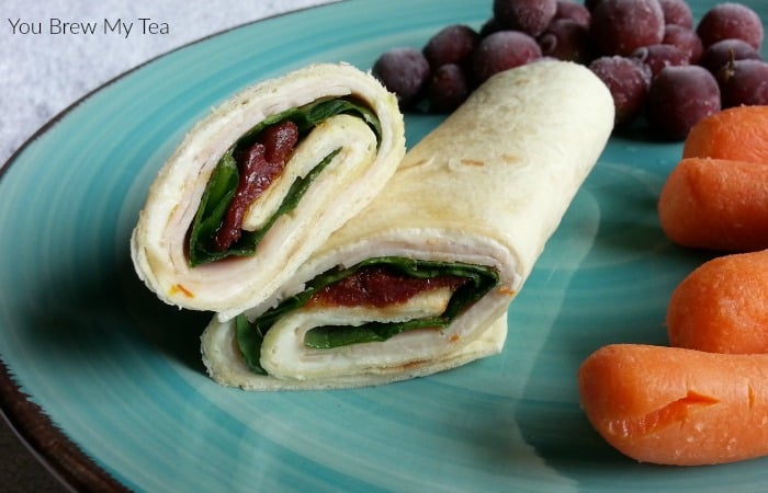 Weight-Watchers-Lunch-Sun-Dried-Tomato-Spinach-and-Turkey-Wrap-