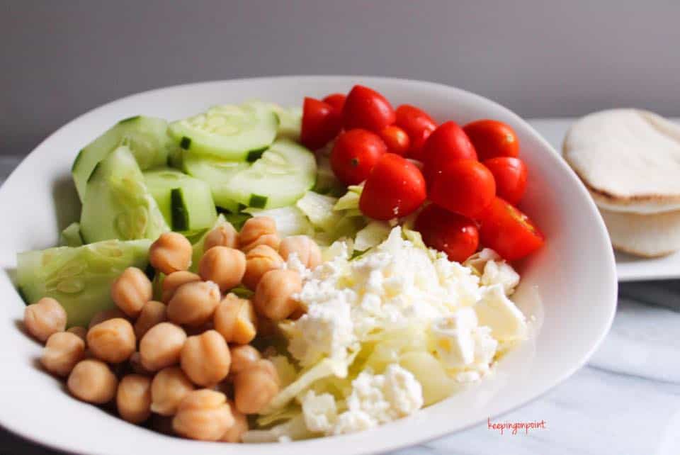 Weight Watchers Freestyle Greek Salad 4