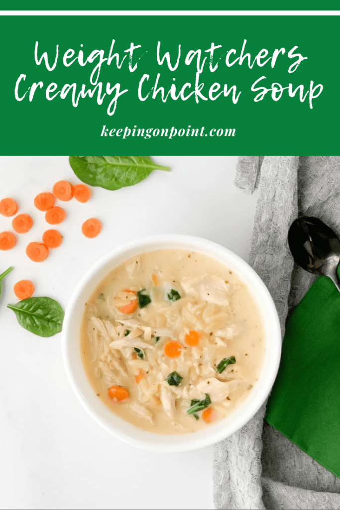 Creamy Chicken Soup – Weight Watchers