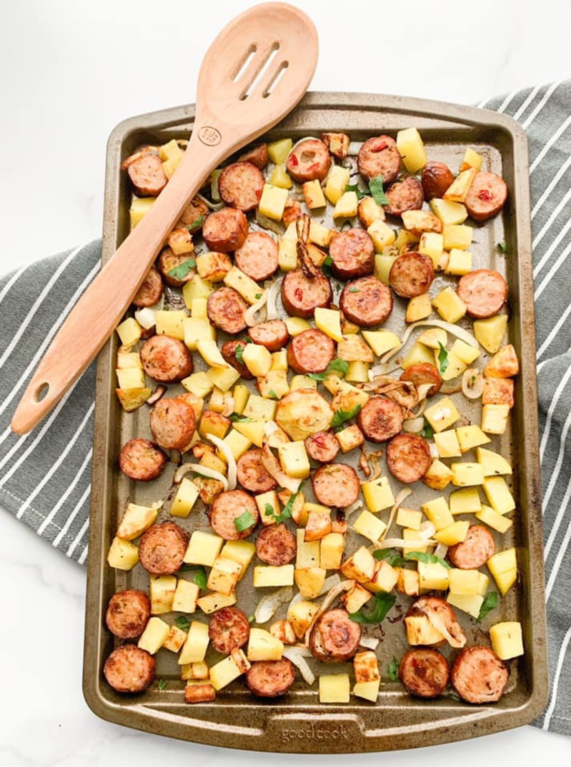 Sausage & Potatoes (Air Fryer or Oven)