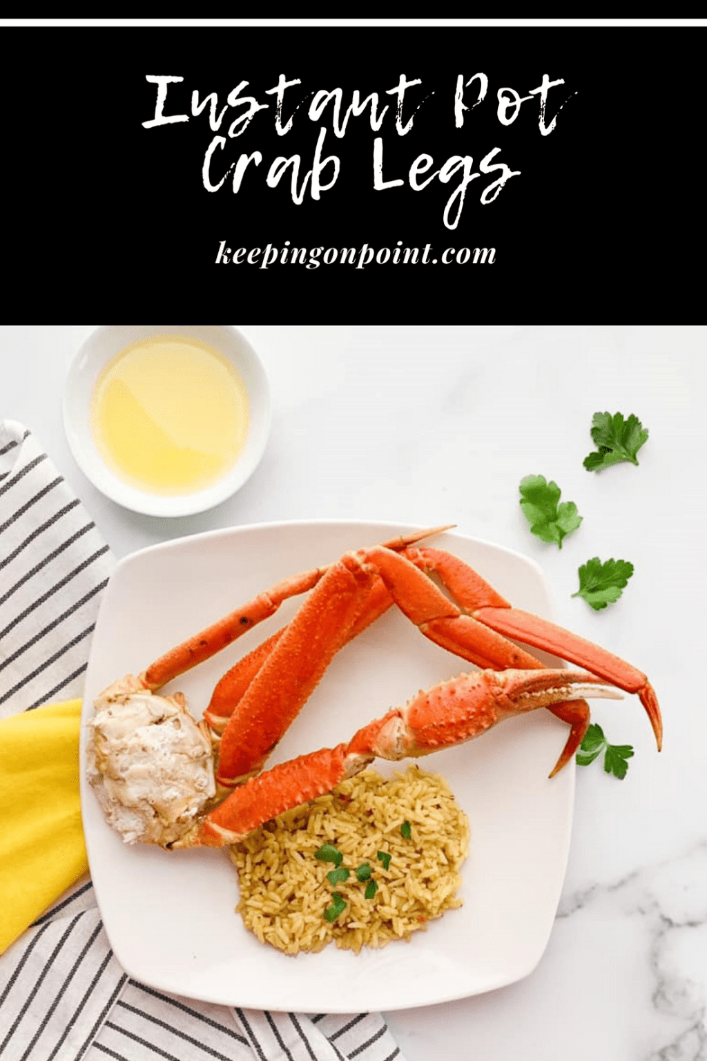 Instant Pot Crab Legs