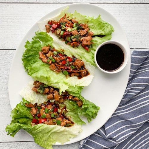 Teriyaki Chicken Lettuce Wraps Weight Watchers