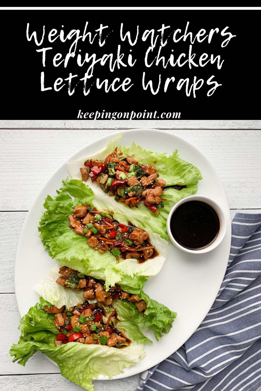 Teriyaki Chicken Lettuce Wraps Weight Watchers
