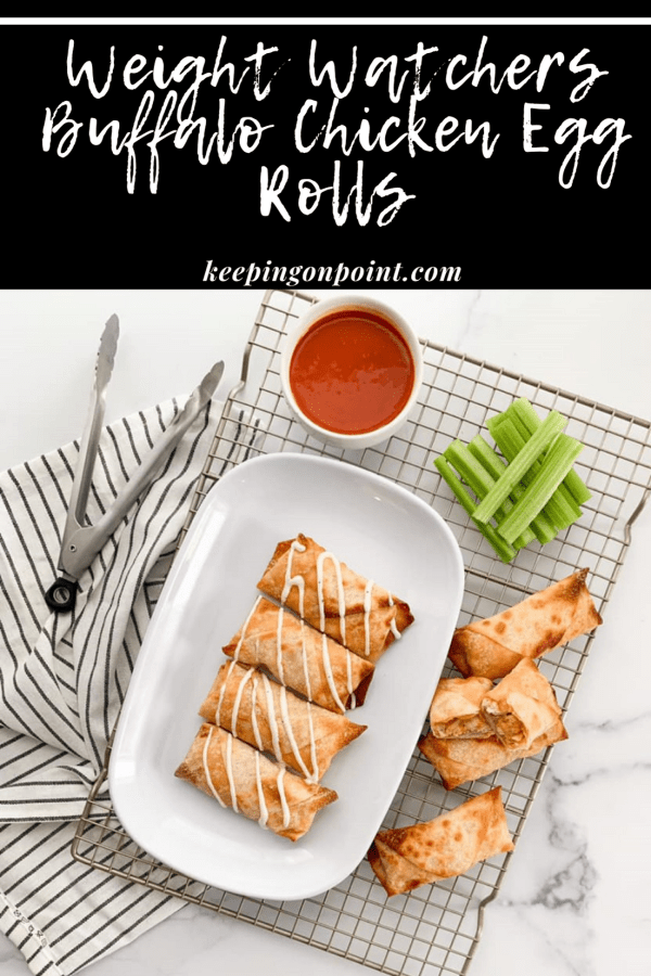 Buffalo Chicken Egg Rolls Weight Watchers