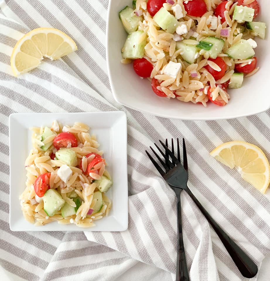 Greek Orzo Salad Weight Watchers Recipes WW Recipes 2 1