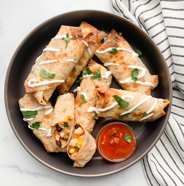 Buffalo Chicken Egg Rolls Weight Watchers