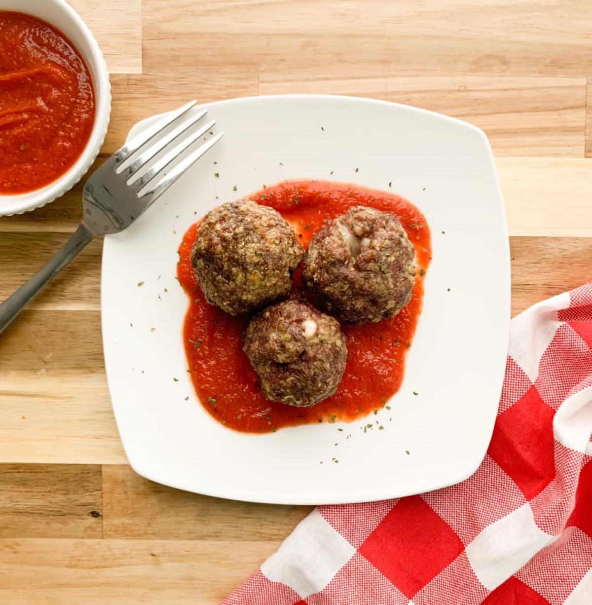 Cheese Stuffed Meatballs