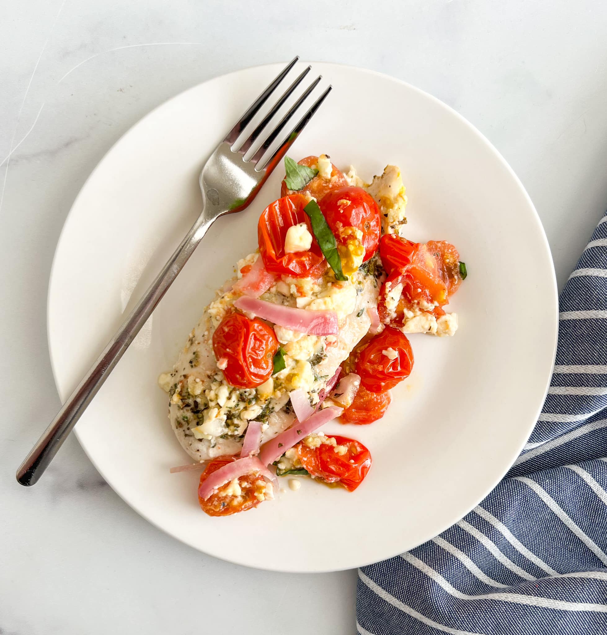 Baked Chicken with Feta