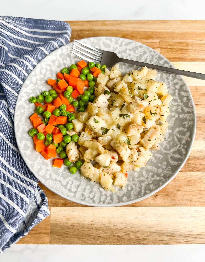 Garlic Parmesan Chicken and Potato Skillet Weight Watchers Recipe