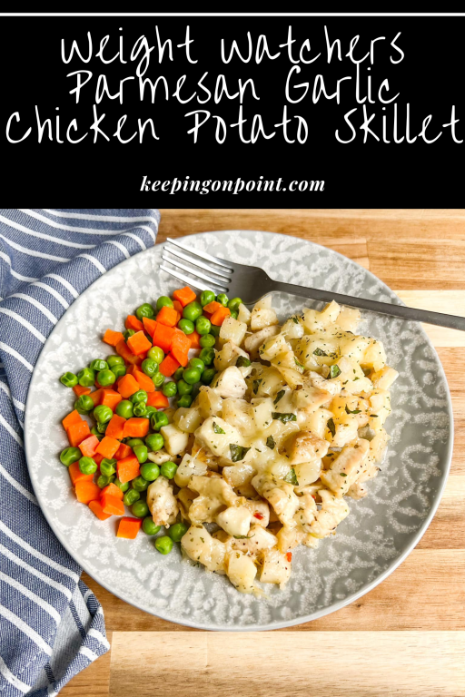 Parmesan Garlic Chicken & Potato Skillet