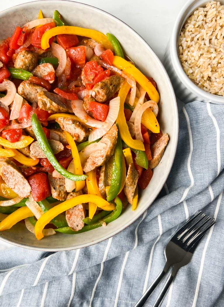 OnePan Turkey Sausage Skillet A Quick and Easy Dinner Option