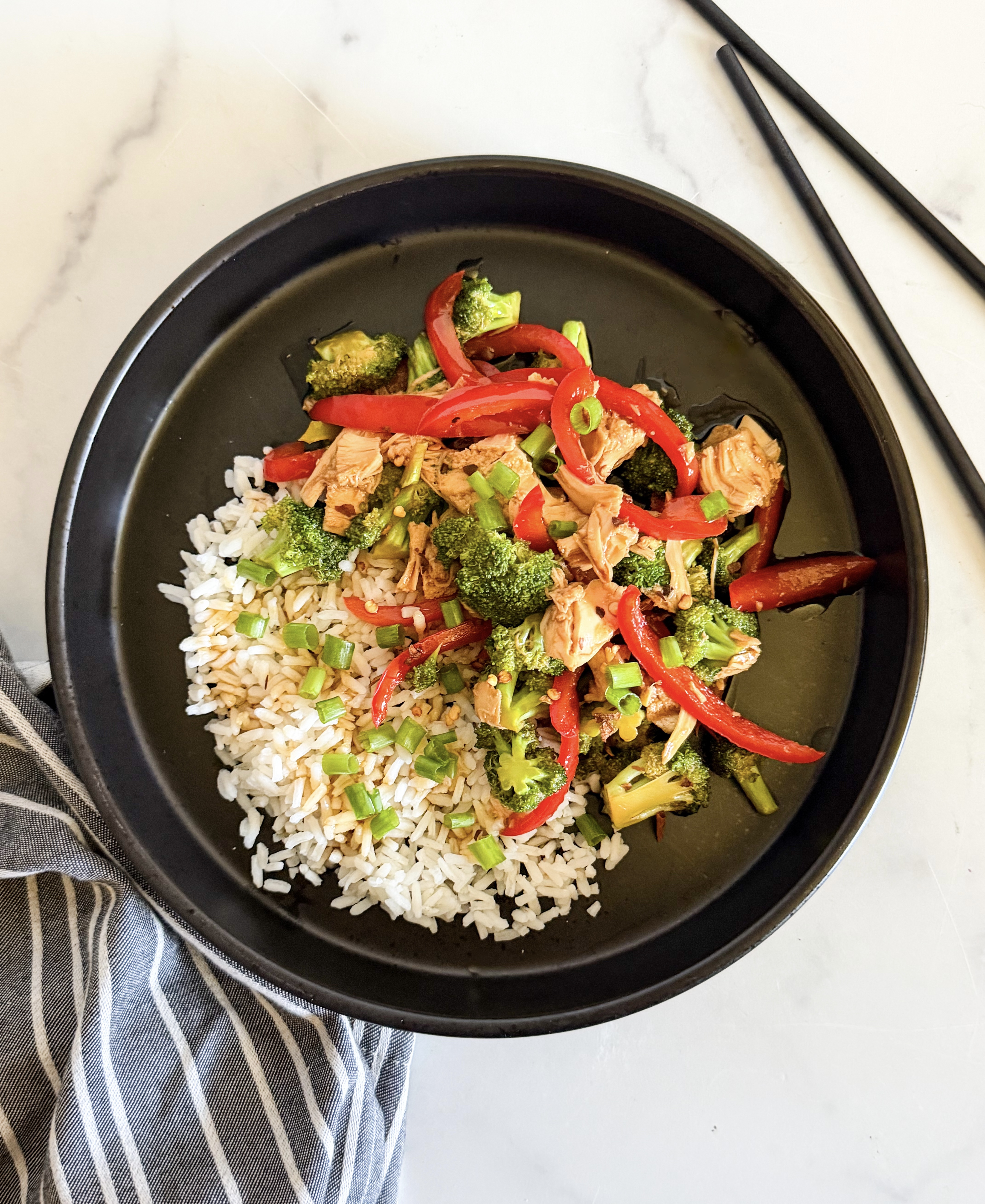 食糧補充/Stock Up 4枚セット foil High-Protein Teriyaki Chicken Vegetable Bowls - Keeping On Point